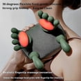 thumbnail image 3 of Shiatsu Massage Master For Shoulder Neck, Portable Electric Heated Massager For Pain Relief Deep Tissue Muscle Relax, Simulated Human Kneading-gzkx1, 3 of 5
