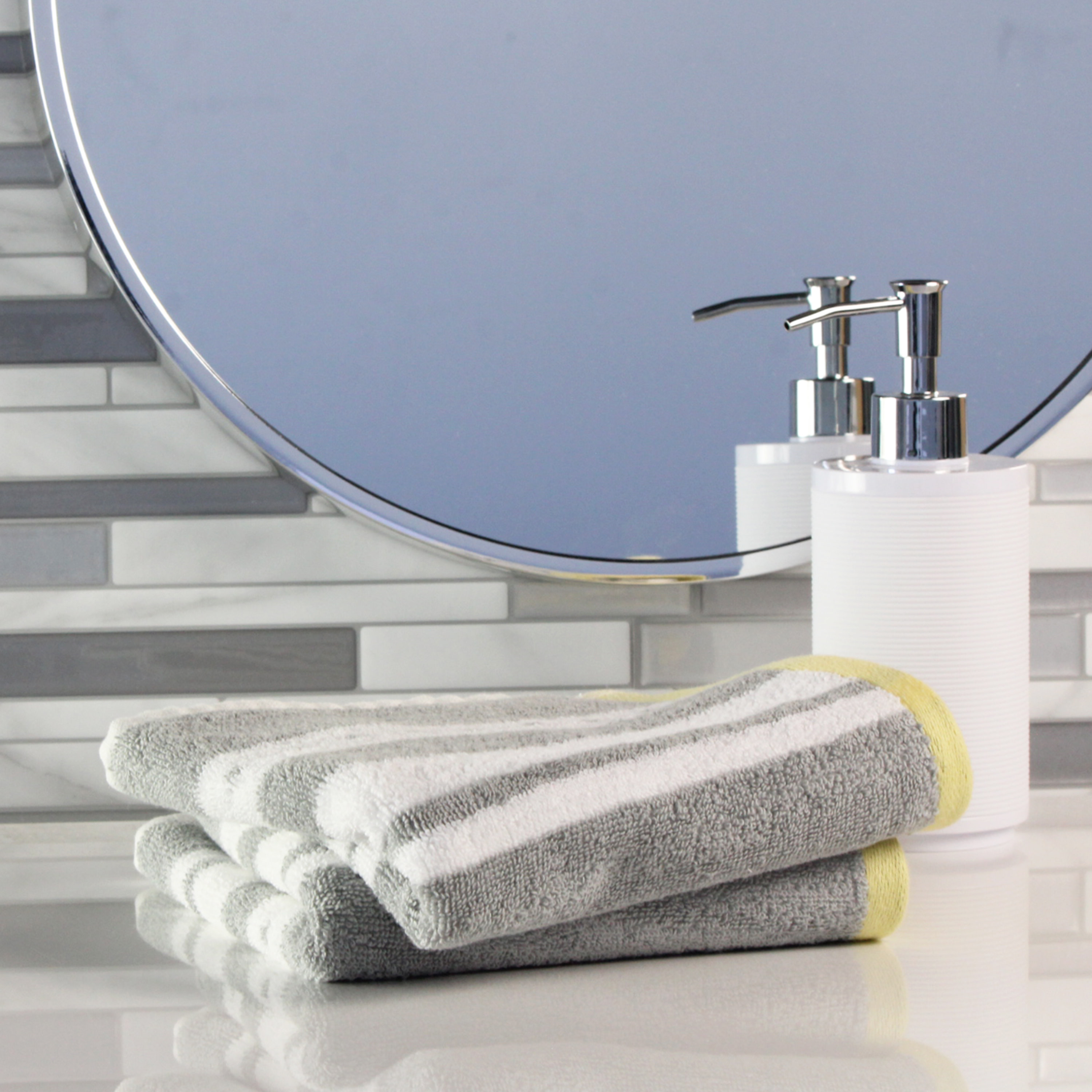 Freshee Antimicrobial Odor Resistant Towel Collection 2Piece Hand