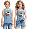 thumbnail image 2 of YABCSAZ Toddler Boys Girls Summer Outfits Sleeveless Tank Tops Loose Fit Active Tee Shirts Kids Casual T-Shirts Blouses Funny Cute Printed Shirts Tops Baby Clothes Size 10 T, 2 of 6