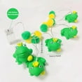 thumbnail image 3 of Cute Pom Poms Frog Night Mood Light Battery Operated LED String Lights for Indoor Boys Girls Bedroom Green Funny Animal Decoration, 3 of 11