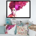 thumbnail image 3 of Designart 'Portrait of Afro American Woman VI' Modern Framed Art Print, 3 of 4