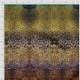 thumbnail image 2 of Soimoi Japan Crepe Satin Fabric Snake Panel Decor Fabric Printed Yard 42 Inch Wide, 2 of 3
