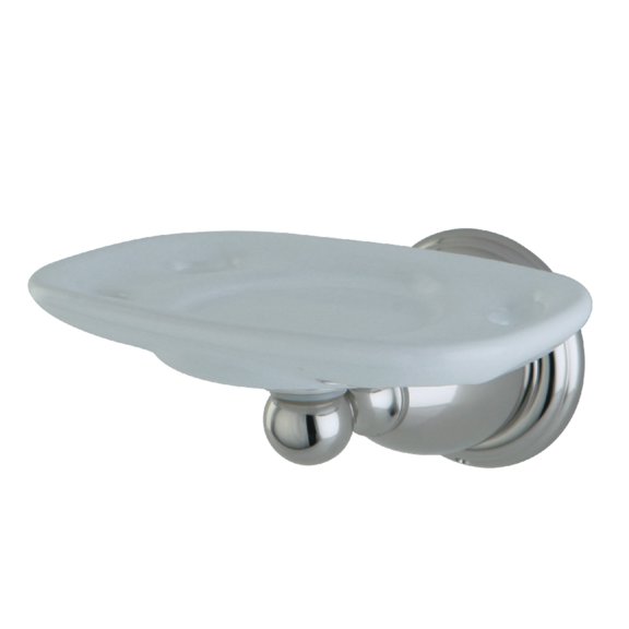 Kingston Brass BA1756PN Heritage Toothbrush with Tumbler Holders, Polished Nickel