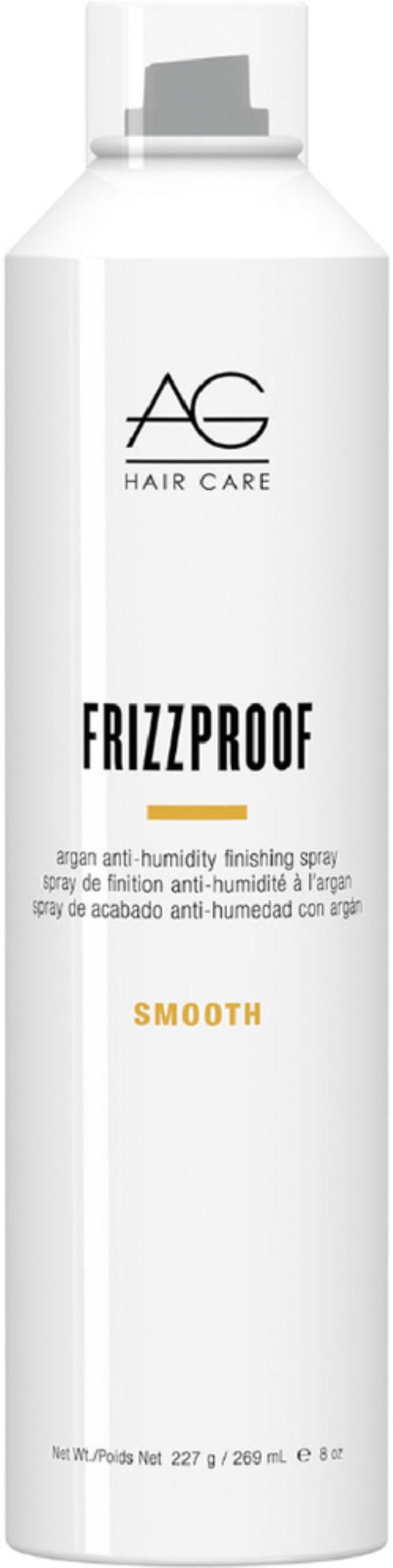 Frizzproof Argan Anti-Humidity Hairspray Ag Hair Cosmetics 8 Oz