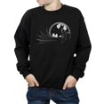 thumbnail image 3 of DC Comics Boys Batman Spot Sweatshirt, 3 of 5