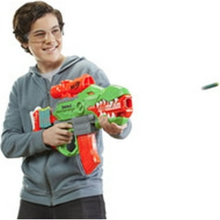 NERF DinoSquad Dino-Clash Pack, Includes 2 Blasters, 15 Elite Darts, Dart  Storage, Triceratops and Stegosaurus Dinosaur Designs