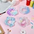thumbnail image 4 of 20Pcs White Cotton Scrunchies Tie Dye Hair Elastics with 100Pcs Rubber DIY Bands Tie Dye Hair Ties Supplies, 4 of 7