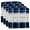 Blue Plaid, variant on Trail maker (24 Pack) Plaid Fleece Blankets and Throws in Bulk Pack 50 x 60 for Wedding Guests, Homeless, Pets, 160 GSM