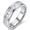 Elegance Silver, variant on Moissanite Wedding Band 925 Sterling Silver Rings For Men White Gold Plated 1ct D Color VVS1 Clarity Brilliant Round Cut Engagement Rings For Him Size 11