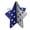 E_6, variant on 6 Inch Wooden 3D Star Tabletop Decoration, Red And Blue Hollow Star Independence Day Ornament, Independence Day Holiday Party Home Table Decor For Family