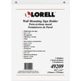 thumbnail image 3 of Lorell, LLR49209, Wall-Mounted Sign Holder, 1 / Pack, Clear, 3 of 7