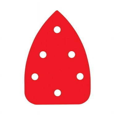 Diablo 5-1/2 In. L X 3-7/8 In. W 120 Grit Fine Aluminum Oxide Mouse Sandpaper 5 Pk
