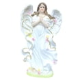 thumbnail image 4 of Escultura de estatua de ángel religioso, de arte religiosas, manualidades, decoración de exhibición de mesa 25cm perfke Estatua de ángel, 4 of 9