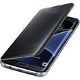 thumbnail image 1 of Samsung Clear View Cover Case compatible Galaxy S7 Edge - Black_Gift Of G, 1 of 2