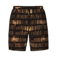 thumbnail image 4 of Lsque Mens Swim Trunks Bookshelves Pattern - Bathing Suit Compression Liner - Beach Swim Shorts Swimwear - (S-3XL) - Stretch Quick Dry -X-Large, 4 of 9