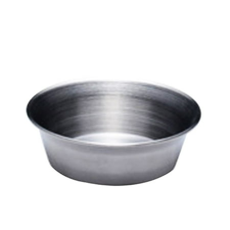

Stainless Steel Sauce Dish Food Dipping Bowl Seasoning Dish Saucer Appetizer Plate - Size S