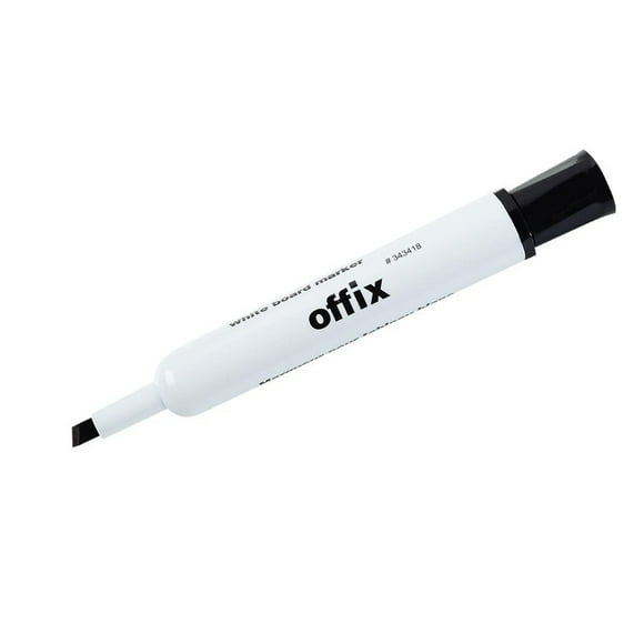 Offix 343418BY1066BKN Offix Dry Erase Whiteboard Marker black (Pack of 2)