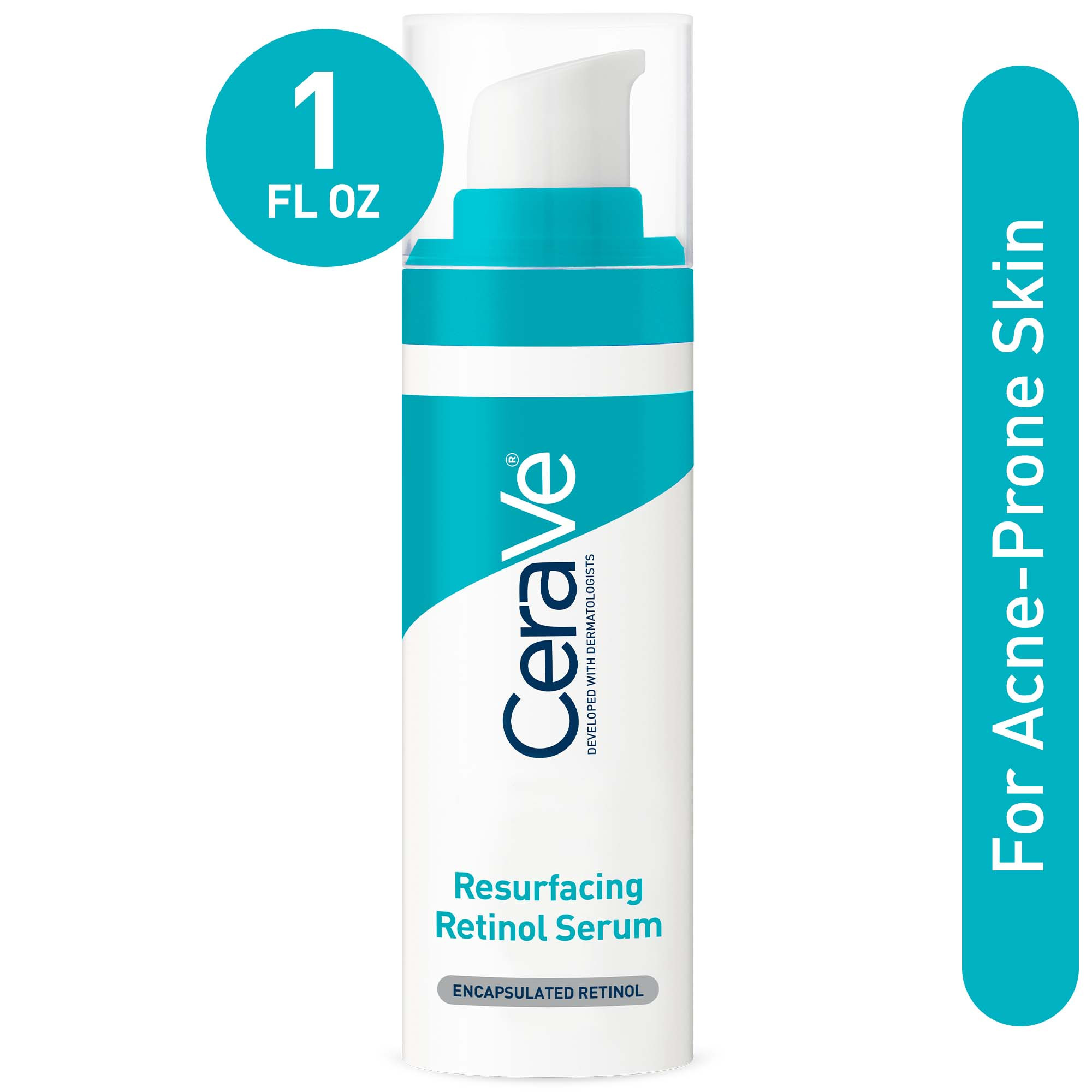CeraVe Acne Resurfacing Retinol Face Serum with Retinol & Niacinamide for Acne Prone Skin, 1 fl oz - image 16 of 16