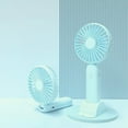 thumbnail image 4 of Fans That Blow Cold Air VibHome Handheld Fans New Usb Handheld Fans- Reversible Fans Head- Vertical Blowing- 3 Wind Speeds- Mini Desktop Rechargeable Brushless Folding Easy Storage Small Fans, 4 of 8