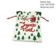 thumbnail image 1 of Saco de Papá Noel para niños, bolsa de almacenamiento de dulces, decoración navideña para el hogar, regalos de Navidad, Año Nuevo, 2024, 2023, 1 of 4
