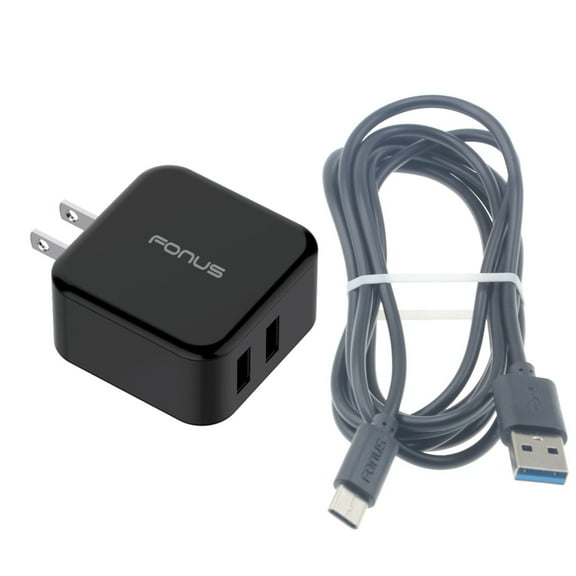 Quick Home Charger for Motorola Razr  (2023) Phone - 30W 6ft USB Cable 2-Port USB Power Cord Travel Wall for Motorola Razr Plus (2023)