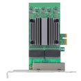 thumbnail image 1 of Gigabit PCIe Ethernet  Card, PCB Reliability Connection PCIe Gigabit Ethernet Server Adapter Reliable 4 Port  for PC, 1 of 7