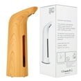 thumbnail image 1 of Baohd Automatic Dispenser Battery Power 400ml Intelligent Touchless IR Sensor Hand Wash Household Dining Bathroom Cleaning Light Wood Color, 1 of 7