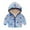 Blue, variant on Edvintorg Kids Coat and Jacket Boys Girls Cute Printing Long Sleeve Hooded Sweatshirt Winter Casual Keep Warm Jackets Kids Sportswear 6M-4Y Children's Outerwear