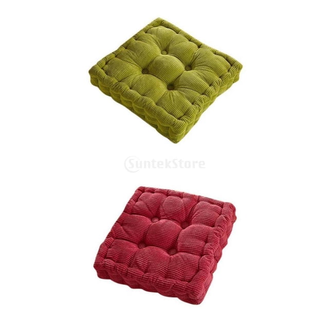2 Cojines Para Silla De Asiento Cuadrado De Oficina Para Sofá De Coche O Casa Cola Cojín del asiento