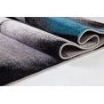thumbnail image 5 of Empire Geometric Pattern Area Rug Carpet in Blue Grey, 7x10 (6'5" x 9'5", 200cm x 290cm), 5 of 5