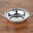 thumbnail image 4 of Basin Soup Pot Kitchen Restaurant Home Hotpot Stainless Steel Accessories Compatible Cooker Dining Replacement, 4 of 6