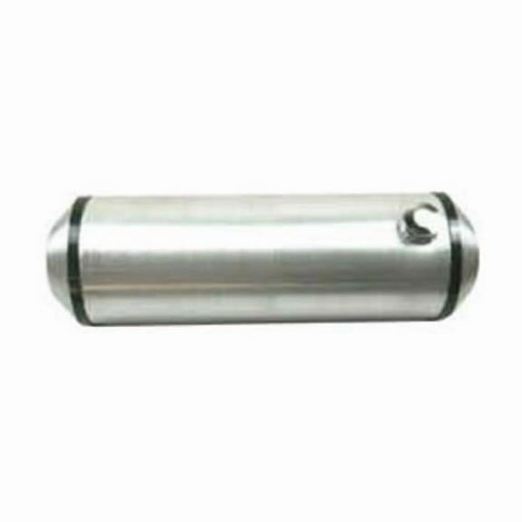 Bous Performance F52036 10 x 33 in. & 11 gal Round Spun Aluminum Fuel Tank with Centered Outlet