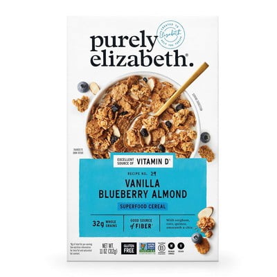 Purely Elizabet - Cereal Vanilla Blueberry Almond - 11 Oz, Case of 10