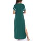 thumbnail image 3 of Vestidos Para Mujer Casual Con Cuello en V Y Manga Corta Con Estampado Odeerbi ODB148022, 3 of 7