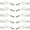 White, variant on 10Pcs Detachable Fishing Spoon Baits Lure Feather Fishing Equipment Feather Lure Pendant Saltwater Fishing Accessories