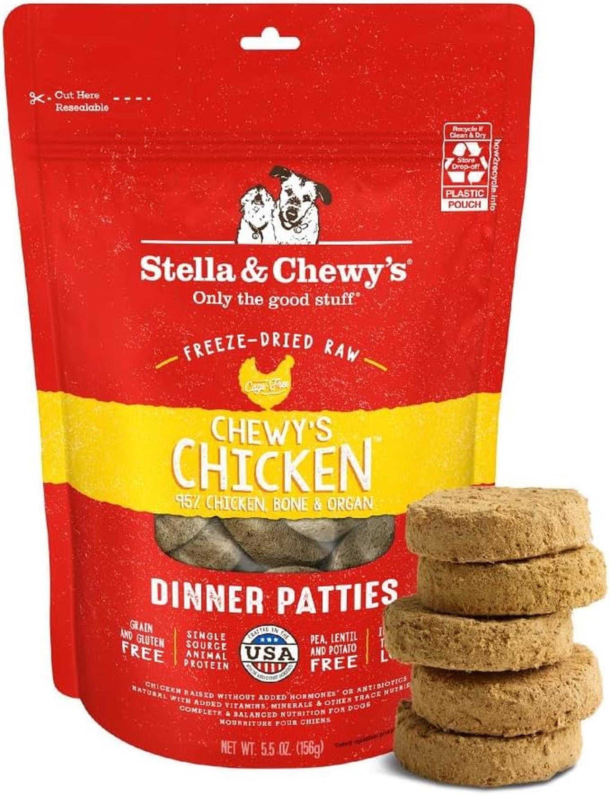 Stella & Chewy's Freeze-Dried Raw Chicken Dinner Patties
