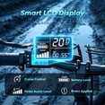 thumbnail image 5 of iScooter Electric Bike for Adults 20 Mph, 30+Miles Electric Bicycle,500W Electric Bike with 36V 10.4Ah Battery, 5-Speed, 26" Tires and Front Fork Suspension, 5 of 10