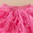 thumbnail image 6 of Byoo Toddler Girls' Star Print Tutu Dress Sleeveless Ruffled Tulle Graphic Party Dress Relaxed Fit Dressed for Kids, 6 of 7