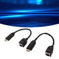 thumbnail image 1 of FULL HD 1080P Grand RangeExtendender sur Cat6, Transmission 60m, Plug and Play, Facile à Utiliser, Haute Compatibilité, 1 of 7