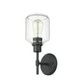 thumbnail image 3 of Millennium Lighting  Asheville 1 Light 13 inch Wall Sconce with Clear Glass Shades, 3 of 5
