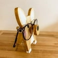 thumbnail image 3 of Cherryhome Wooden Glasses Holder Stand Creative Cute Eyeglass Holder Display Stand Funny Pet Glasses Display Stand, Desk Accessory, Home Office Decor, Birthday Gift, 3 of 4