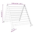 thumbnail image 4 of vidaXL Drying Rack for Bathtub Extendable 53-90 cm Aluminium, 4 of 5