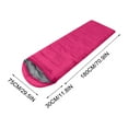 thumbnail image 4 of HCJKDU Sleeping Bags with Compression Sack Portable and Lightweight for 3-4 Season Camping, Hiking,Waterproof, Backpacking and Outdoors, 4 of 9