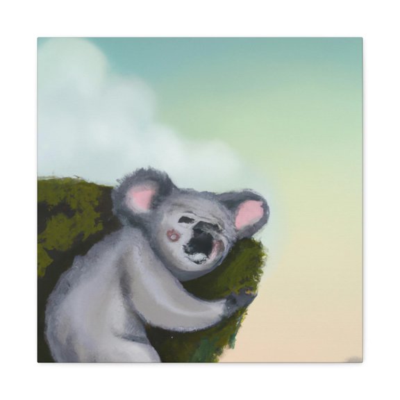 Koalas in the Sunset - Canvas