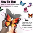 thumbnail image 2 of Protector de pantalla magnético con forma de mariposa, 10 unidades, 2 of 6