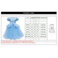 thumbnail image 3 of HAWEE Filles Princess Costumes Halloween Princess Déguisement Robe Chic Cosplay Fête d'Halloween, 3 of 3