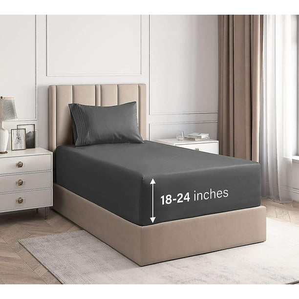 Extra Deep Pocket Sheets3 Piece Sheet Setdeep Pocket Twin Sheets