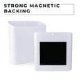 thumbnail image 4 of White Lint Bin with Magnetic Back for Laundry Room Large, 4 of 9