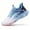 Blue, variant on CHICVOMEY Running Shoes for Men Platform Thick Sole Non Slip Durable Shock Absorbing Air Cushion Breathable Lightweight for Summer Daily Walking & Running Unisex