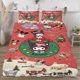 thumbnail image 3 of Juego de edredón navideño Kuromi para niños, niñas, niños y adultos, juego de cama geométrico 3D, 1 funda de edredón + 2 fundas de almohada, 3 of 6